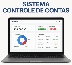 Sistema Controle De Contas - Sem Mensalidade